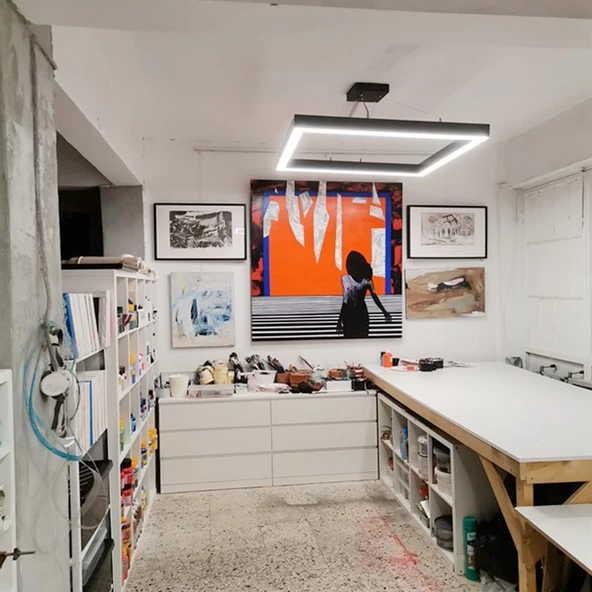 WONDEKS 200X200CM KARE LINEAR BEYAZ - 3