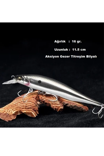 16Gr.Rapala Lures Sahte Yem Turna Levrek Lüfer Ailesi Rapala Lrf Avı Yapay Yem - 2