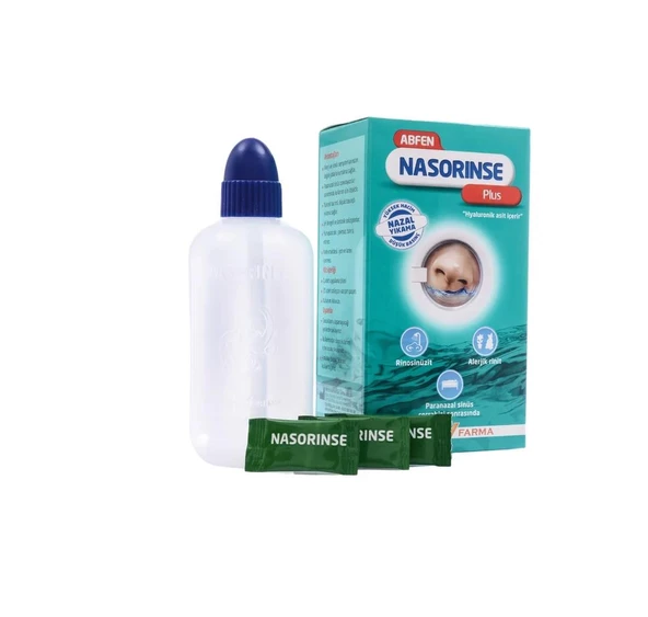 Abfen Nasorinse Plus Burun Yıkama Kiti