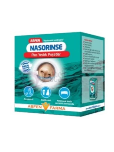 Abfen Nasorinse Plus Kit 25 Poşet