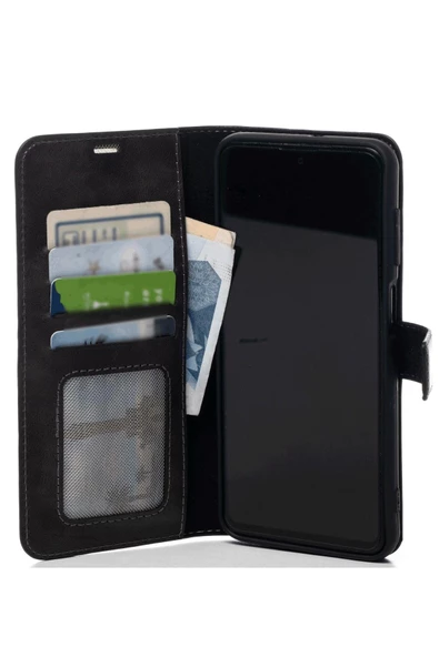 infinix Note 30 Hakiki Deri Cüzdanlı Kapaklı Kaliteli Lüks Kılıf - Resim 5