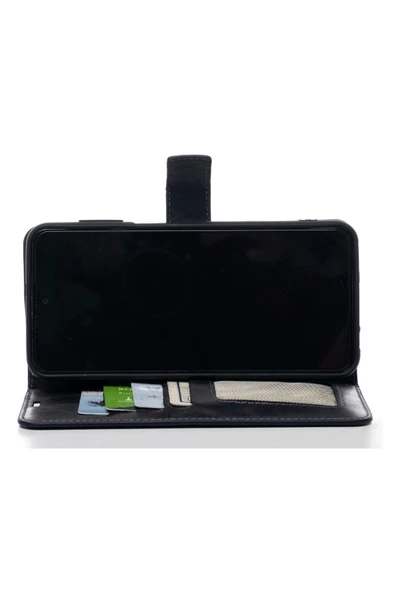 infinix Note 30 Hakiki Deri Cüzdanlı Kapaklı Kaliteli Lüks Kılıf - Resim 7