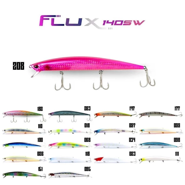 Fujin Flux 140S 140mm 21gr Floating Maket Balık Yemi - 2