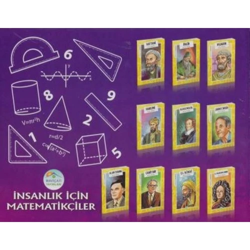 İnsanlık İçin Matematikçiler 10 Kitap Takım