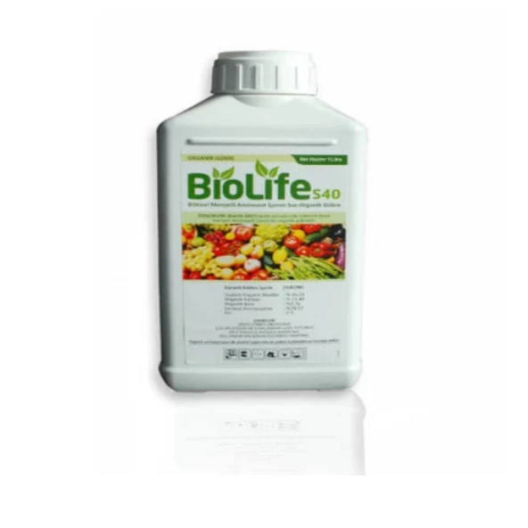 BioLife S40 Sıvı Organik Gübre 1 lt