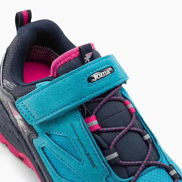 Joma Quito Jr 2327 turkuaz çocuk koşu ayakkabısı - 6