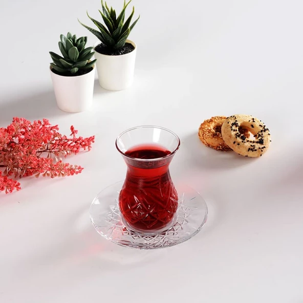 Paşabahçe 96992 Timeless 12 Parça Çay Seti - 2