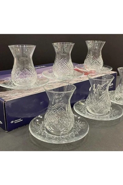 Paşabahçe 96992 Timeless 12 Parça Çay Seti - 3