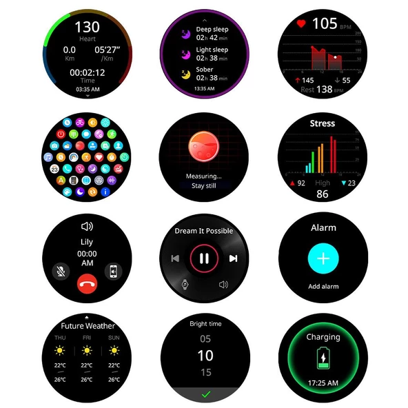 FitWatch FT202301AM0405 Akıllı Saat - 4