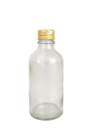 Digithome 6’lı 50 ml Gold Metal Kapaklı Cam Zencefil Shot Şişesi Söz Nişan Hediyelik Kolonya Şişesi C1-1-149 - Resim 4