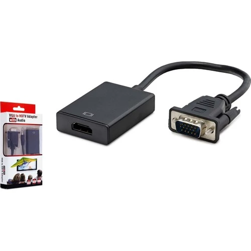 Hadron HDx7794(4458) Çevirici VGA To HDMI Sesli