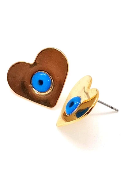 Gold Renk Figürlü Küpe ürün görseli 1