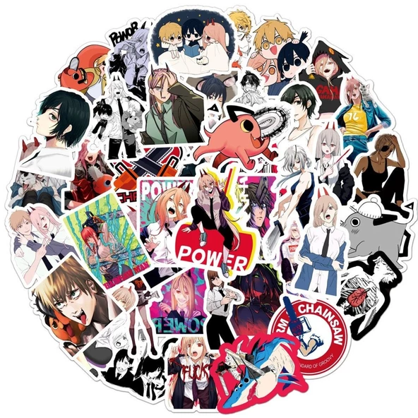Chainsaw Man Sticker Seti - 4