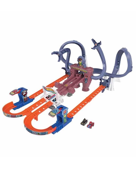Hot Wheels RacerVerse Marvel 2 Araçlı Pist Seti HPL34 - 3