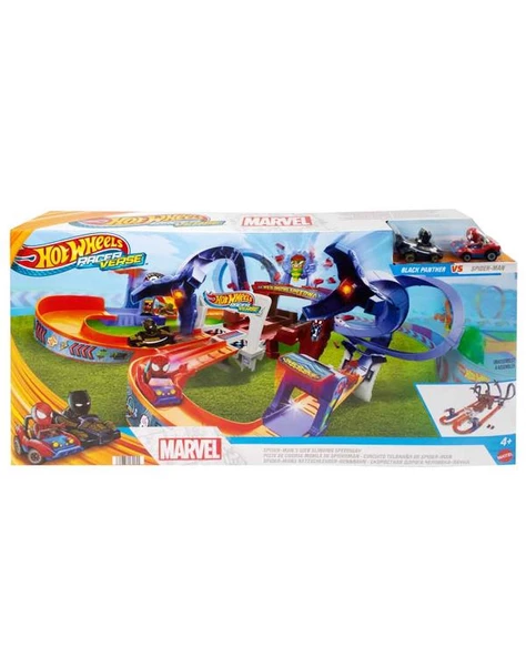 Hot Wheels RacerVerse Marvel 2 Araçlı Pist Seti HPL34 - 2