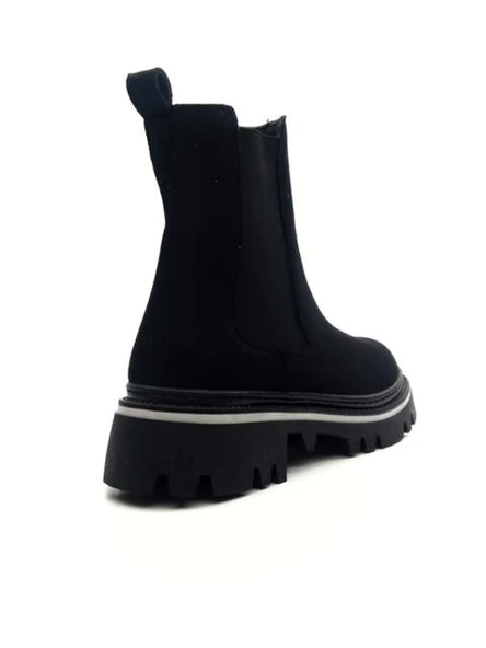 Potinonline 1361 Kadın Kalın Taban Lastikli Bot - 7