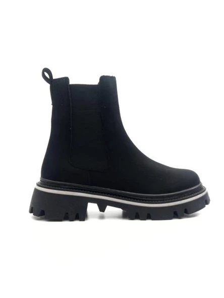 Potinonline 1361 Kadın Kalın Taban Lastikli Bot - 5