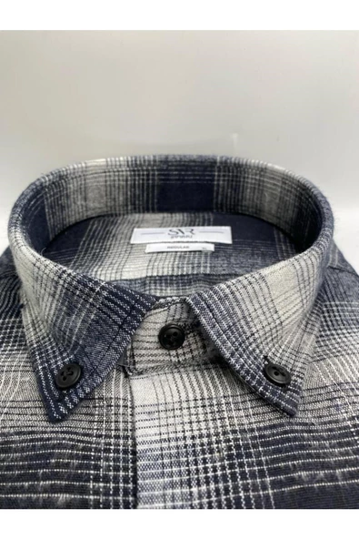 PREMİUM SVR REGULAR CEPLİ KIŞLIK FLANEL GÖMLEK - Resim 10