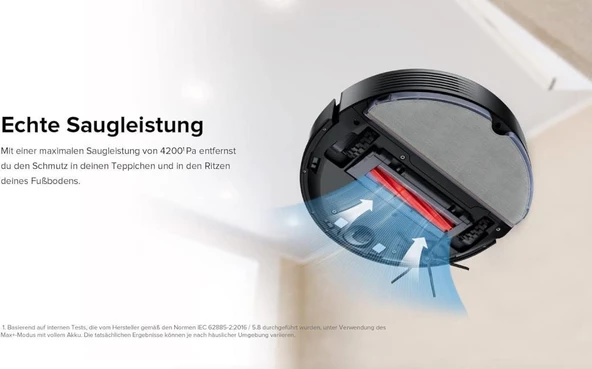 Roborock Q7 Max Beyaz Akıllı Robot Süpürge - TEŞHİR - 5