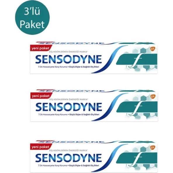 Sensodyne F 100 Ml - 3