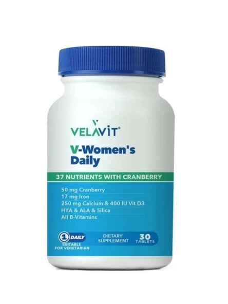 Velavit V-Women's Daily 30 Tablet ürün görseli
