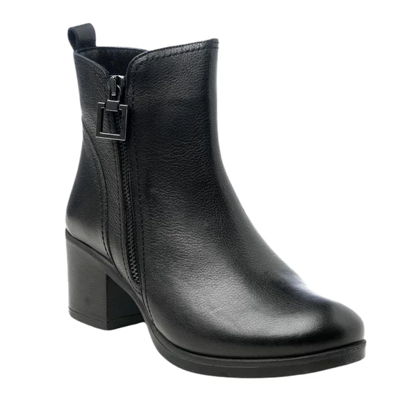 Castle Black 87503-1 Günlük Hakiki Deri Kadın Bot