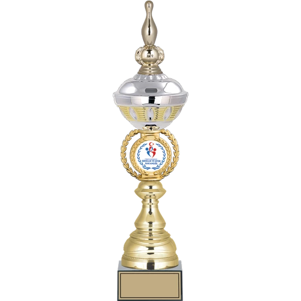 ODAK KUPA - Figürlü Kupalar - Bowling / Labut Figürlü Kupalar FG-066 A - 47 cm