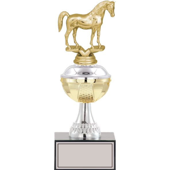 ODAK KUPA - Figürlü Kupalar - At Figürlü Kupalar FG-045 C - 28 cm