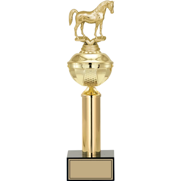 ODAK KUPA - Figürlü Kupalar - At Figürlü Kupalar FG-047 B - 38 cm