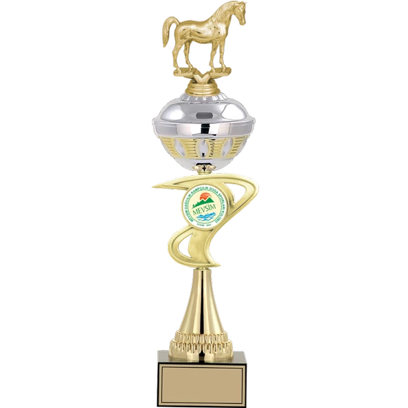 ODAK KUPA - Figürlü Kupalar - At Figürlü Kupalar FG-065 A - 46 cm