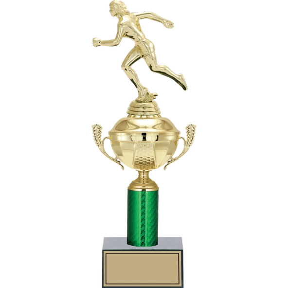 ODAK KUPA - Figürlü Kupalar - Atletizm Kadın Figürlü Kupalar FG-050 C - 38 cm