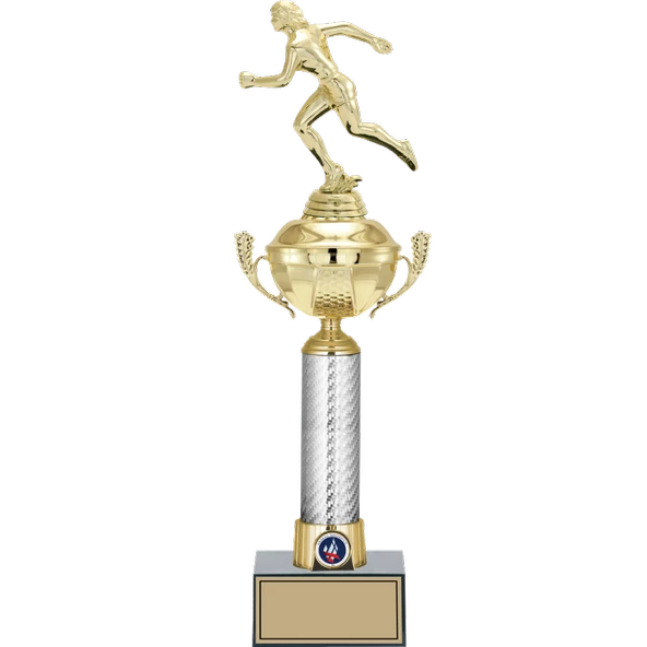 ODAK KUPA - Figürlü Kupalar - Atletizm Kadın Figürlü Kupalar FG-058 A - 46 cm