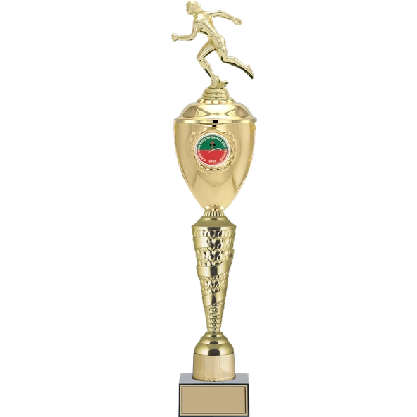 ODAK KUPA - Figürlü Kupalar - Atletizm Kadın Figürlü Kupalar FG-083 B - 63 cm