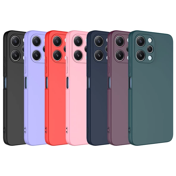 Xiaomi Redmi 12 Kılıf Mara Lansman İç Yüzeyi Kadife Kılıf - Resim 9