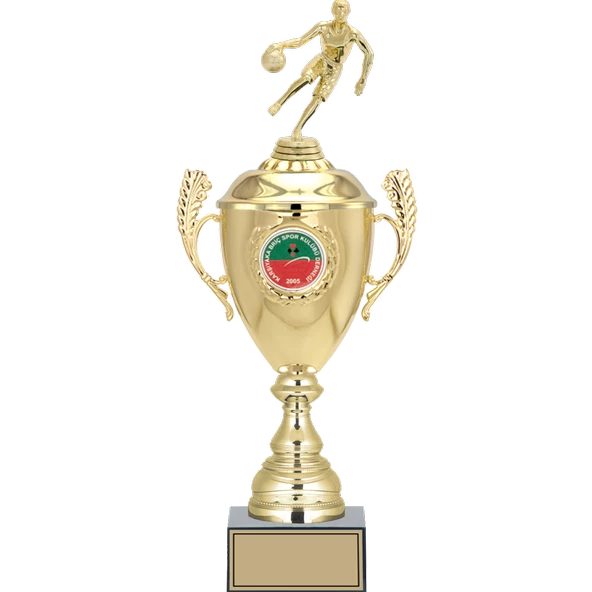 ODAK KUPA - Figürlü Kupalar - Basketbol Kadın Figürlü Kupalar FG-080 C - 46 cm