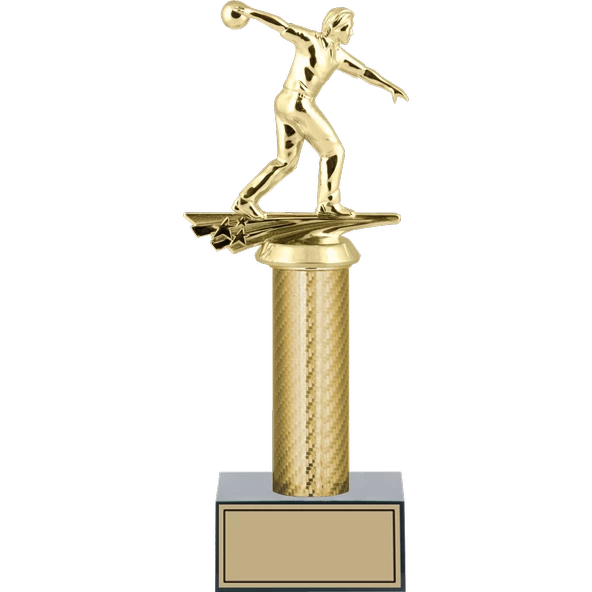 ODAK KUPA - Figürlü Kupalar - Bowling Erkek Figürlü Kupalar FG-007 A - 30 cm