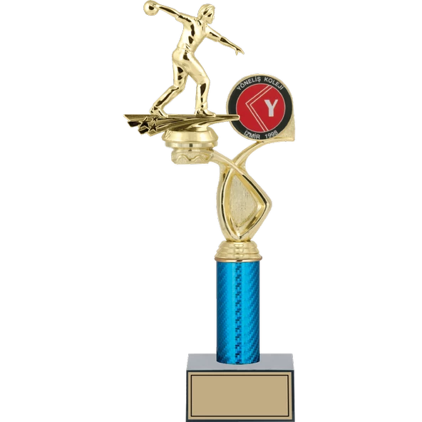 ODAK KUPA - Figürlü Kupalar - Bowling Erkek Figürlü Kupalar FG-017 B - 37 cm