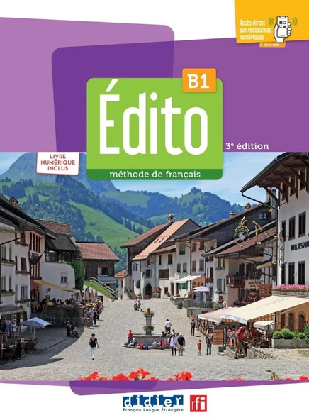 Edito B1 3ème édition - 2022 Méthode de français Livre de l'élève + Cahier d'exercices + Downloadable Audios - Resim 2