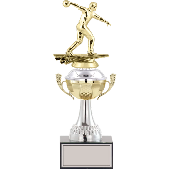 ODAK KUPA - Figürlü Kupalar - Bowling Erkek Figürlü Kupalar FG-046 B - 33 cm - 1