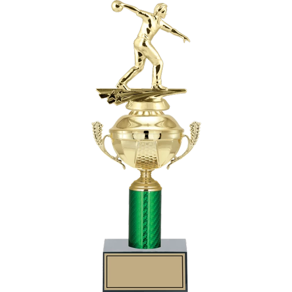 ODAK KUPA - Figürlü Kupalar - Bowling Erkek Figürlü Kupalar FG-050 C - 37 cm