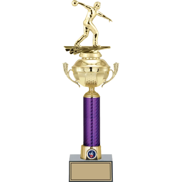 ODAK KUPA - Figürlü Kupalar - Bowling Erkek Figürlü Kupalar FG-060 A - 46 cm
