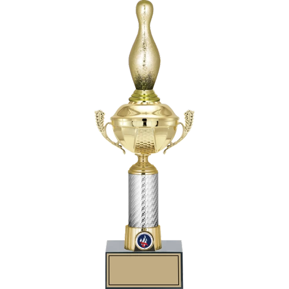 ODAK KUPA - Figürlü Kupalar - Bowling / Pin Figürlü Kupalar FG-058 C - 41 cm