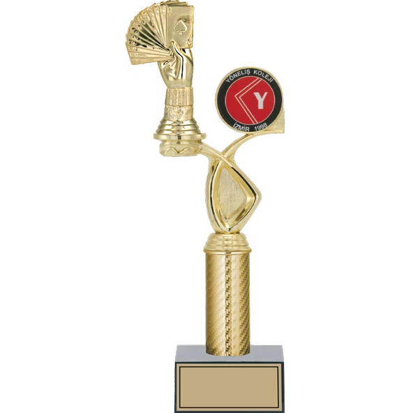 ODAK KUPA - Figürlü Kupalar - Briç Figürlü Kupalar FG-015 B - 36 cm - 1