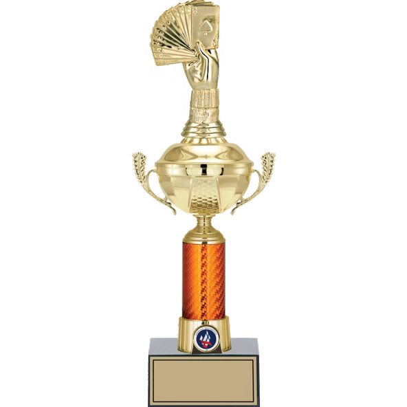ODAK KUPA - Figürlü Kupalar - Briç Figürlü Kupalar FG-056 C - 40 cm