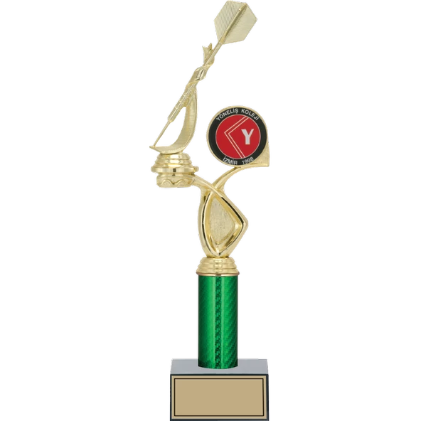 ODAK KUPA - Figürlü Kupalar - Dart Figürlü Kupalar FG-018 B - 40 cm
