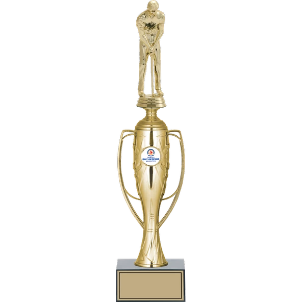ODAK KUPA - Figürlü Kupalar - Golf Figürlü Kupalar FG-025 A - 39 cm