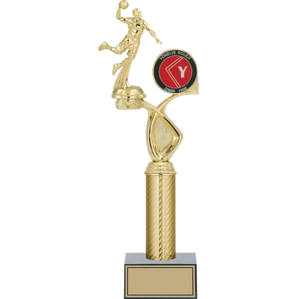 ODAK KUPA - Figürlü Kupalar - Hentbol Figürlü Kupalar FG-015 A - 41 cm