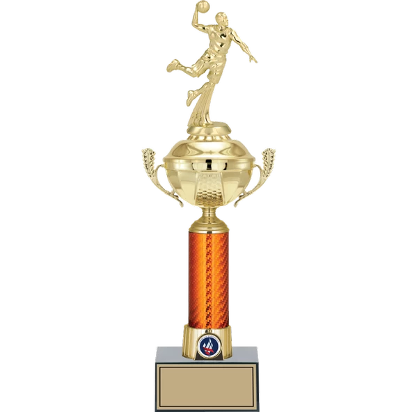 ODAK KUPA - Figürlü Kupalar - Hentbol Figürlü Kupalar FG-056 B - 44 cm