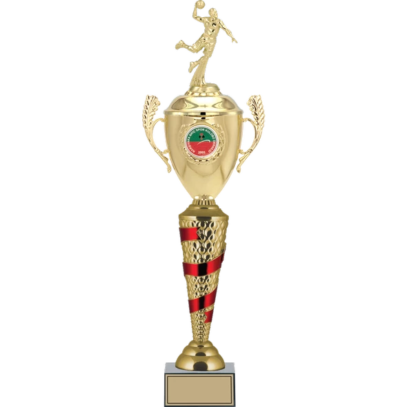 ODAK KUPA - Figürlü Kupalar - Hentbol Figürlü Kupalar FG-082 A - 62 cm