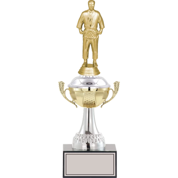 ODAK KUPA - Figürlü Kupalar - Judo / Karate Figürlü Kupalar FG-046 B - 33 cm